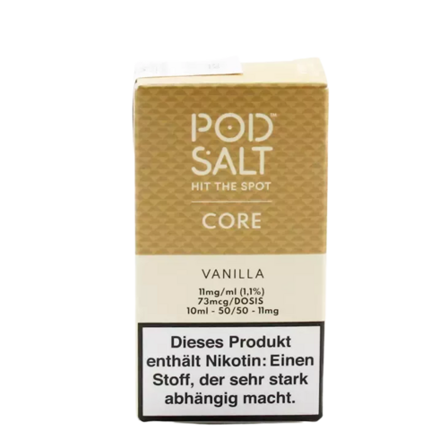 Vanilla (Nic Salt) - POD SALT