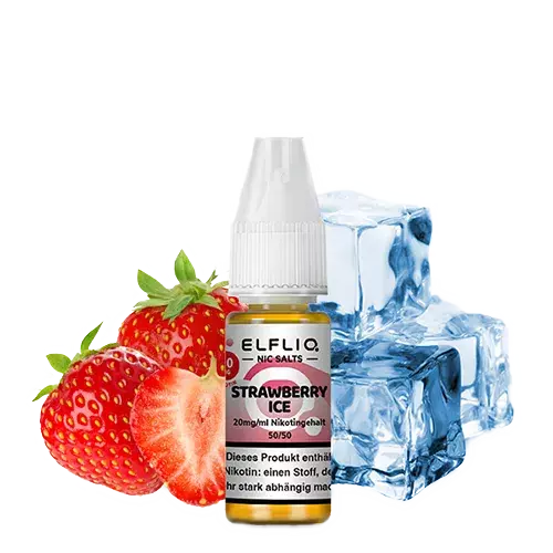 Strawberry Ice (Nic Salt) - ElfLiq by Elf Bar