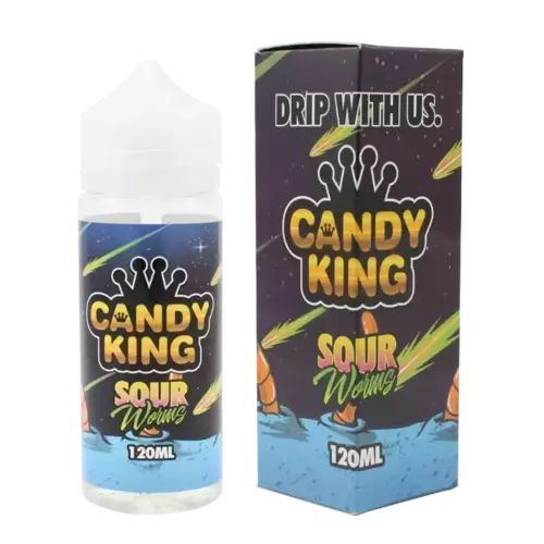 Sour Worms - Candy King (Shortfill) (Shake & Vape 100ml)