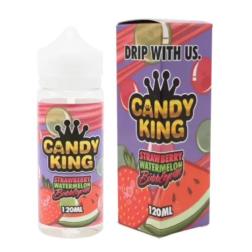Strawberry Watermelon Bubblegum - Candy King (Shortfill) (Shake & Vape 100ml)