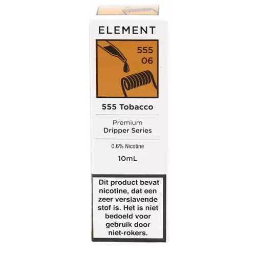 555 Tobacco (MHD) - Element e-Liquids DRIPPER series