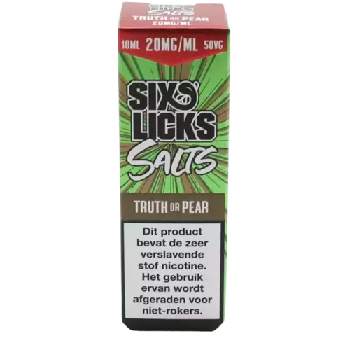 Truth or Pear (Nic Salt) - Six Licks