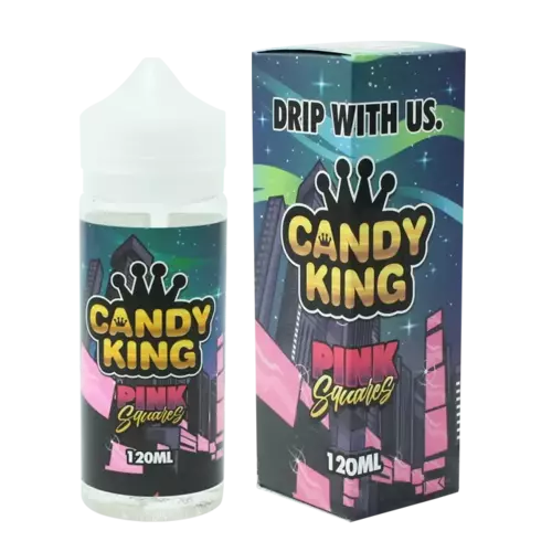 Pink Squares - Candy King (Shortfill) (Shake & Vape 100ml)