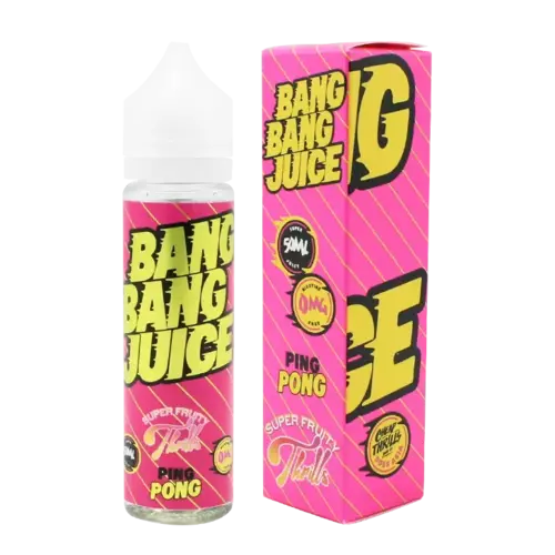 Ping Pong - Bang Bang Juice (Shortfill) (Shake & Vape 50ml)