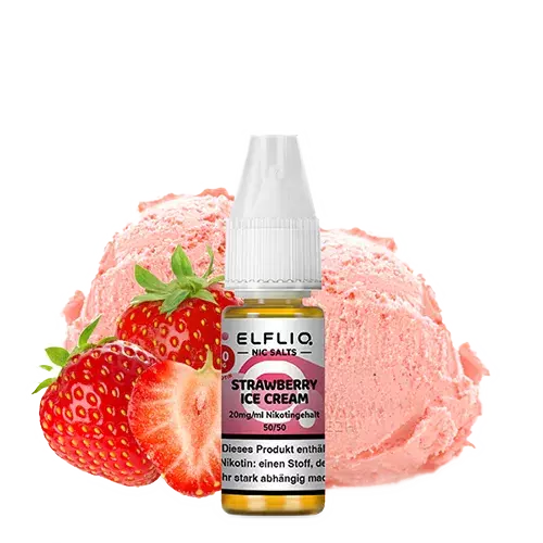 Strawberry Icecream (Nic Salt) - ElfLiq by Elf Bar
