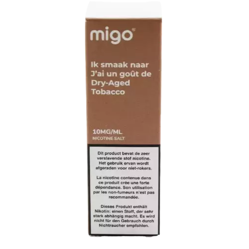 Dry Aged Tobacco (Nic Salt) - Migo
