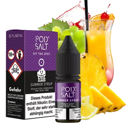 FUSION Summer Syrup (Nic Salt) - POD SALT